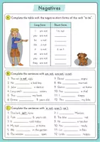 Vista previa - Hojas de trabajo - Verb to be – Pack de fichas de inglés (12 páginas) - Inglés - página 3