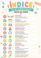 Vista previa - Decoración del aula - 🎒KIT DE SUPERVIVENCIA · INICIO DE CURSO ✏️📚 - página 2