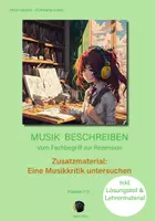 Vorschau - Arbeitsblätter - Musikkritik - Musterbeispiel - Musik beschreiben: Zusatzmaterial - Seite 1