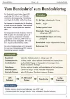 Vorschau - Arbeitsblätter - Schweizer Bundesfeiertag Arbeitsblatt Klasse 9–10 - Seite 1