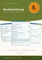 Vorschau - Arbeitsblätter - Wirtschaft und Beruf 8 Mittelschule - 36 differenzierte Arbeitsblätter mit Lösungen - Deckblatt