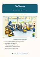 Vorschau - Arbeitsblätter - Die Ölmühle – Lesespurgeschichte mit Rätselaufgaben (Klasse 8) - Seite 2