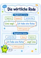 Vorschau - Unterrichtsreihen - Wörtliche Rede - Übungen - Seite 3