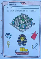 anteprima - Materiale di supporto/inclusione - QUADERNO DI STORIA CLASSE 4 MAESTRA ALLEGRA - Pagina di copertina