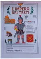 anteprima - Materiale di supporto/inclusione - QUADERNO L'IMPERO DEI TESTI CLASSE 5 - Pagina di copertina
