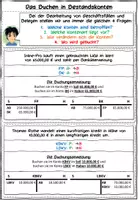 Vorschau - Arbeitsblätter - Das Buchen in Bestandskonten BwR 7 II Lehrplan Plus - Hefteintrag - Seite 3