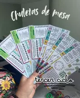 Vista previa - Refuerzo / NEE / Materiales de apoyo - Chuletas lengua y mates 3er ciclo - Portada