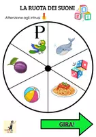 anteprima - Materiale di supporto/inclusione - La ruota dei suoni - consapevolezza fonologica - Pagina 2