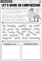 Vorschau - Arbeitsblätter - COMPARISON OF ADJECTIVES - Worksheets (Arbeitsblätter Bundle) - Seite 3