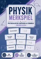 Vorschau - Spiele - Physik-Merkspiel: Physikalische Größen & Formeln – Grundlagen | 24 Kärtchen - Deckblatt