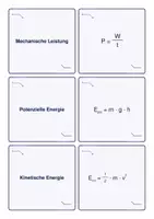 Vorschau - Spiele - Physik-Merkspiel: Physikalische Größen & Formeln – Grundlagen | 24 Kärtchen - Seite 3