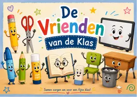 Voorbeeld - De vrienden van de klas - Kamishibai - Voorblad