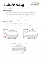 Voorbeeld - Dobbel & Schrijf - Herfst - Pompoen - Pagina 2