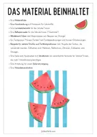 Vorschau - Präsentationen/Tafelbilder - Sommerfrüchte – Kunstprojekt mit Video - Collage - Seite 3