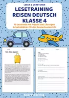 Vorschau - Stundenentwürfe - Lesetraining Alltag Materialpaket – Leseverständnis Klasse 4 | 5 Materialien mit Lösungen (Set 2) - Seite 1