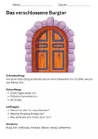 Vorschau - Stundenentwürfe - Kreatives Schreiben Klasse 3 | 🏰 Das Rätsel der alten Burg - Seite 3