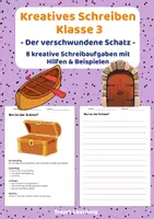 Vorschau - Stundenentwürfe - Materialpaket Kreatives Schreiben Klasse 3 Geheimnisse - 5 Materialien (Set 2) - Seite 1