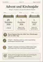Vorschau - Arbeitsblätter - Christliche Feiertage Bundle Klasse 9–10 - Seite 1
