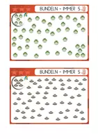 Aperçu - Inclusion - Cartes à compter jusqu'à 5 | Regrouper les quantités, 3 niveaux – maternelle dès 4 ans - Page 3