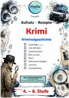 Vorschau - Arbeitsblätter - Aufsatz-Rezepte: Kriminalgeschichte / Krimi - Deckblatt