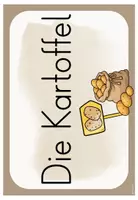 Vorschau - Präsentationen/Tafelbilder - Tafelmaterial Kartoffel – Anbau, Wachstum und Ernte | Klasse 2/3 - Seite 1