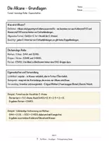 Vorschau - Arbeitsblätter - Die Alkane – Prüfungstraining Chemie (Klasse 10) - Seite 3