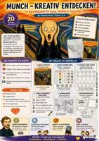Vorschau - Stundenentwürfe - EDVARD MUNCH - KUNST PAKET - qlixu - Deckblatt