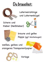 Vorschau - Mal- und Bastelvorlagen - Laterne Eule - Seite 2
