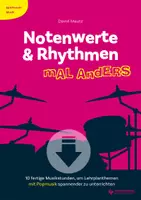 Vorschau - Unterrichtsreihen - Notenwerte & Rhythmen mal anders -Mittelstufe Musik - Deckblatt