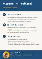 Vorschau - Arbeitsblätter - Ökologie: Freilandpraktikum – Messen im Freiland (Biologie Oberstufe) - Seite 1