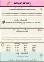 Voorbeeld - 200 begintaken (dagstarters) groep 5 - Pagina 2