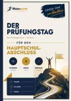 Vorschau - Arbeitsblätter - Der Prüfungstag – Prüfungstrainer Deutsch | Hauptschulabschluss Klasse 9 BW | Meilenschritt - Deckblatt