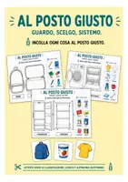 anteprima - Materiale di supporto/inclusione - AL POSTO GIUSTO - Pagina di copertina