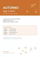 anteprima - Esercizi - 🍂 Autunno: leggo e capisco, 4 letture con soluzioni - Pagina di copertina