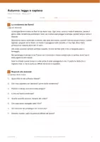anteprima - Esercizi - 🍂 Autunno: leggo e capisco, 4 letture con soluzioni - Pagina 3