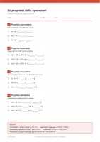 anteprima - Esercizi - 🔢 Le proprietà delle operazioni classi 3-5: 10 schede - Pagina 3