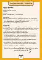 Vorschau - Mal- und Bastelvorlagen - Blumenstrauß - Kunst Klasse 3, Kunst Klasse 4 - Seite 1