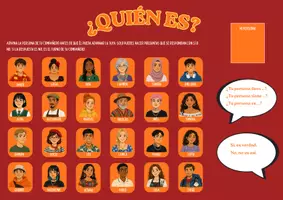 Vorschau - Spiele - ¿Quién es? - Wer ist es? Spiel und kreative Aufgabe - Deckblatt