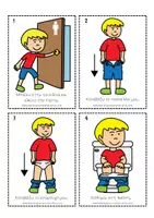 Προεπισκόπηση - Flashcards - Κάρτες εκμάθησης τουαλέτας για παιδιά - Σελίδα 1