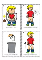 Προεπισκόπηση - Flashcards - Κάρτες εκμάθησης τουαλέτας για παιδιά - Σελίδα 2
