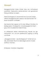 Vorschau - Lehrwerke/Schulbücher - Klanggeschichten – das Einstiegsbuch | 10 Klanggeschichten für Kinder von 3–6 Jahren - Seite 2