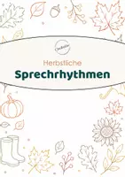 Vorschau - Spiele - Herbstliche Sprechrhythmen |10 Rhythmusideen mit Praxistipp - Deckblatt