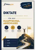 Vorschau - Arbeitsblätter - Diktate & Rechtschreib-Kartei Deutsch zum HSA | Klasse 9 BW | Meilenschritt - Deckblatt