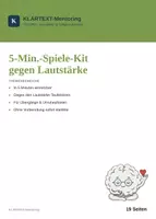 Vorschau - Spiele - KLARTEXT · 5-Min.-Spiele-Kit gegen Lautstärke-Teufelskreis - Deckblatt