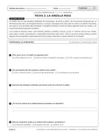 Vista previa - Hojas de trabajo - Comprensión Lectora: Animales del Bosque (PDF Imprimible) - página 2