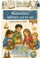 Vorschau - Arbeitsblätter - Weihnachten Ethik Klasse 6 – Lapbook - Deckblatt