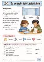 Vorschau - Arbeitsblätter - Weihnachten Ethik Klasse 6 – Lapbook - Seite 1