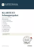 Vorschau - Aufgabenkarten - KLARTEXT-Schnupperpaket — 8 Gratis-Karten aus 3 Decks - Deckblatt