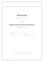 Vorschau - Arbeitsblätter - Kapitel 6 Globalverlauf Skript+Aufgaben - Deckblatt