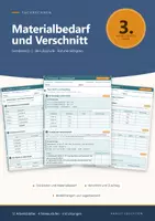 Vorschau - Arbeitsblätter - Materialbedarf Verschnitt Fachrechnen Berufsschule 3. Ausbildungsjahr - Deckblatt